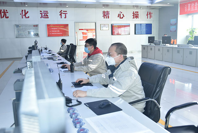 浙江大唐國際紹興江濱熱電公司防疫生產(chǎn)“兩不誤”，齊頭并進“顯成效”