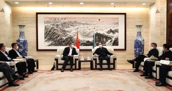 錢智民拜會國家電網(wǎng)黨組書記、董事長毛偉明