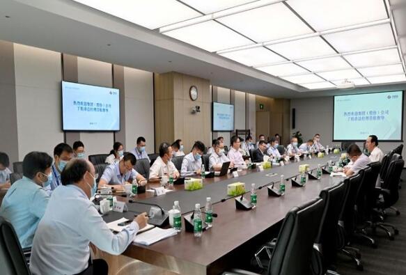 中國電建集團(tuán)公司黨委副書記、總經(jīng)理丁焰章到電建國際公司調(diào)研