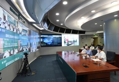 毛偉明視頻調研國網江西、湖北、湖南、安徽電力防汛工作