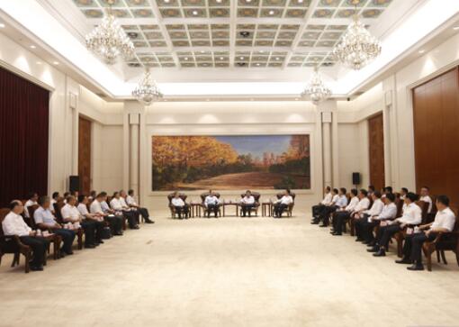 國家電網董事長、黨組書記毛偉明拜會吉林省委書記巴音朝魯、省長景俊海