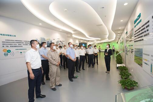 毛偉明赴國(guó)網(wǎng)天津電力、國(guó)網(wǎng)客服中心調(diào)研