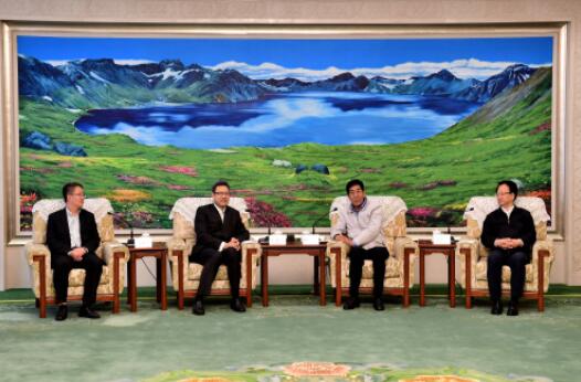 錢智民拜會吉林省委書記巴音朝魯、省長景俊海并調(diào)研吉電股份