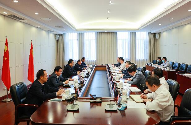 中國能建黨委書記、董事長宋海良拜會(huì)貴州省委書記孫志剛