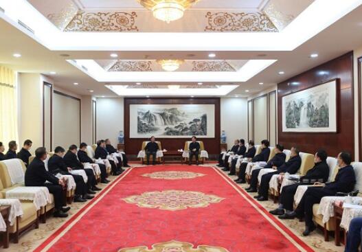 國家電網(wǎng)董事長、黨組書記毛偉明拜會山西省委書記樓陽生、省長林武