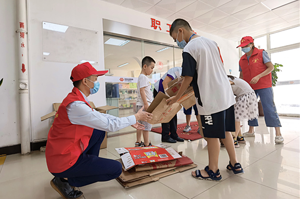 國能(泉州)熱電有限公司志愿活動助力文明城市創(chuàng)建