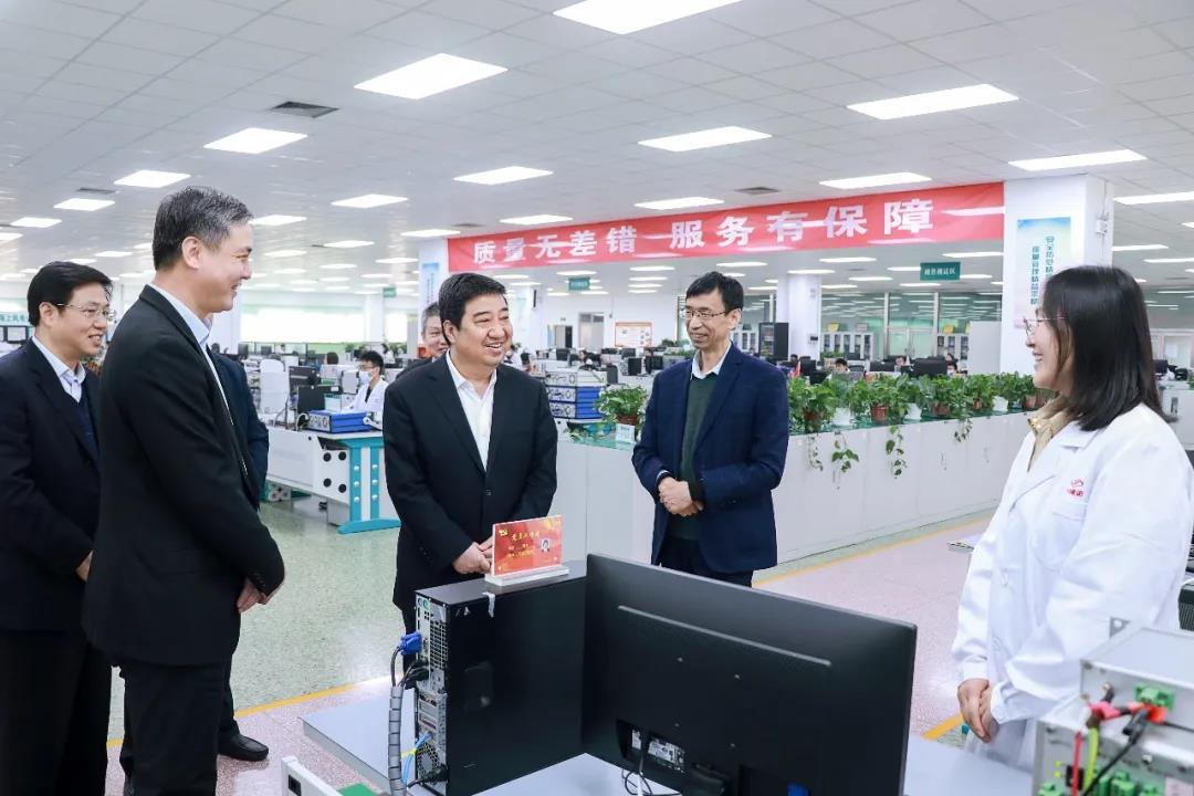 中國電氣裝備集團董事長調(diào)研平高許繼山東電工，提出要求…