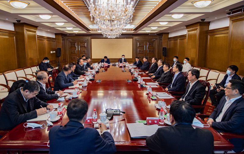 鄒磊、寇偉會見哈電集團(tuán)董事長曹志安、總經(jīng)理吳偉章