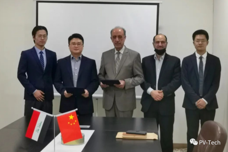 中國能建與伊拉克、越南簽署355MW光伏項(xiàng)目