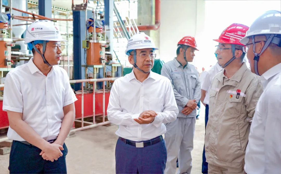 鄒磊拜會(huì)海南省省長(zhǎng)馮飛并到大唐?？跉怆婍?xiàng)目現(xiàn)場(chǎng)調(diào)研慰問(wèn)