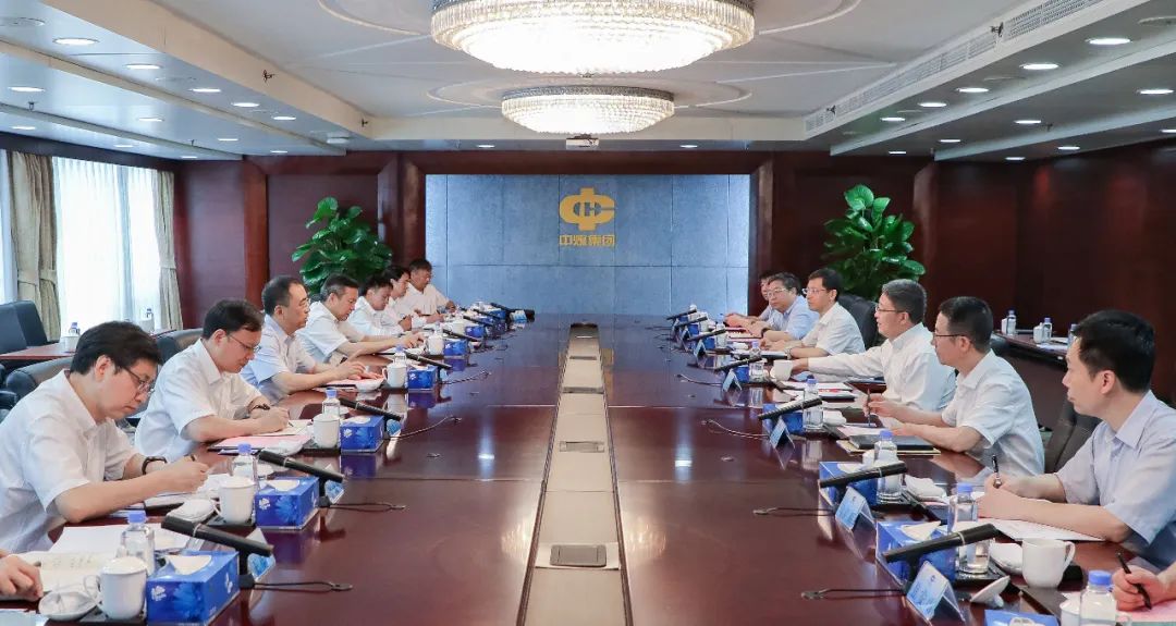 鄒磊、劉明勝拜會中煤集團(tuán)黨委書記、董事長王樹東