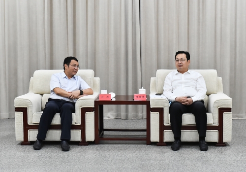 劉源拜會(huì)河北省委常委、副省長，雄安新區(qū)黨工委書記、管委會(huì)主任張國華