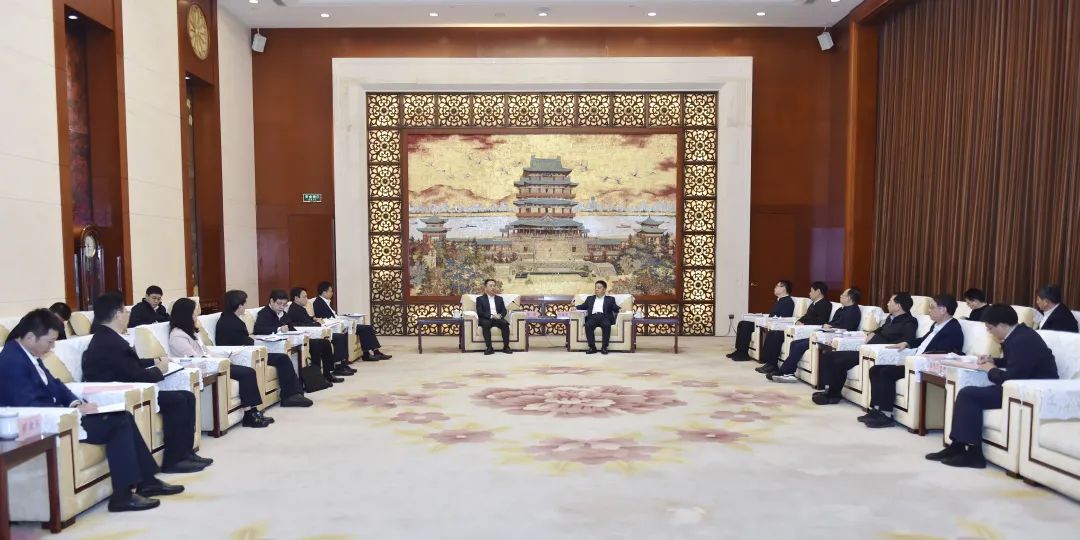 大唐集團(tuán)有限公司黨組書記、董事長鄒磊拜會江西省省長葉建春