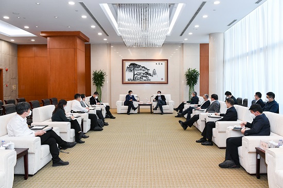 華能集團(tuán)總經(jīng)理、黨組副書記鄧建玲會(huì)見沈鼓集團(tuán)董事長戴繼雙