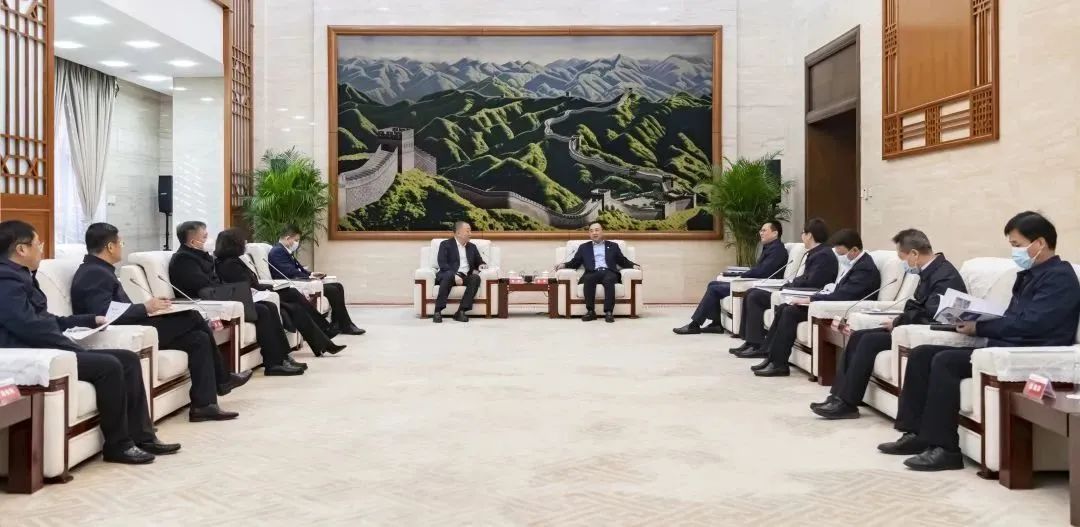 大唐集團黨組書記、董事長鄒磊會見鐵嶺市委書記、市人大常委會主任宋誠