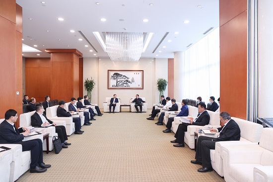 華能集團(tuán)有限公司總經(jīng)理、黨組副書記鄧建玲會(huì)見淄博市委書記馬曉磊