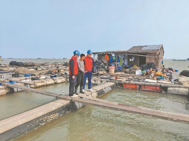 東山縣供電公司傾心服務(wù)“海上牧場”用電