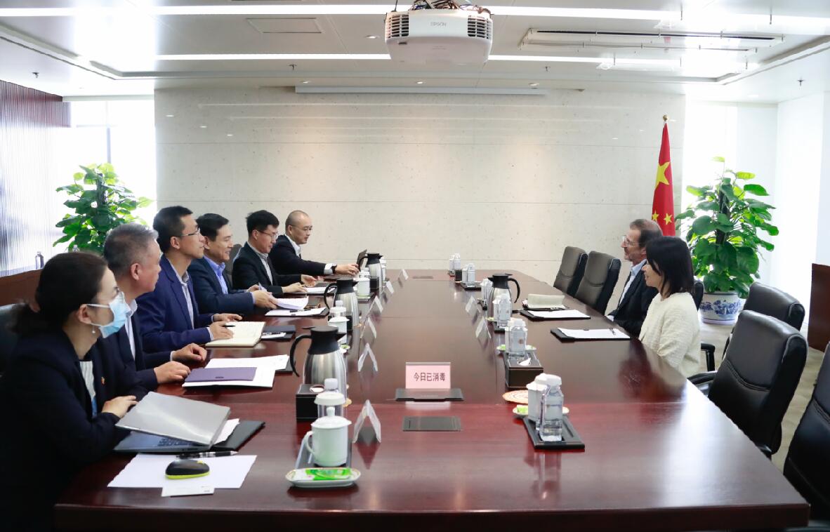 國家電投黨組成員、副總經(jīng)理陳海斌會(huì)見國際鋁業(yè)協(xié)會(huì)秘書長邁爾斯·珀瑟