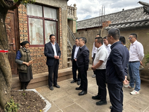 中國(guó)電建黨委常委、紀(jì)委書(shū)記黃埔赴云南劍川縣開(kāi)展定點(diǎn)幫扶工作調(diào)研