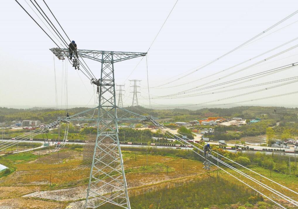 皖南網(wǎng)架調整古泉—敬亭500千伏線路工程加快推進