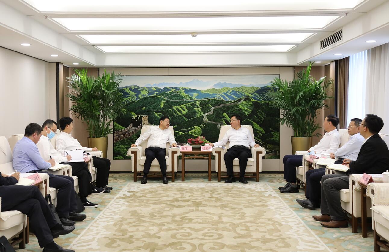 國資委黨委書記、主任張玉卓會見廣東省政府主要負責同志