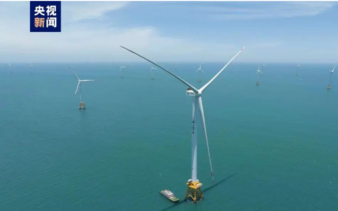 全球首臺(tái)16兆瓦超大容量海上風(fēng)電機(jī)組并網(wǎng)發(fā)電！