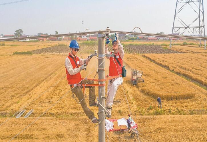 江蘇省海安市:電力供應足 海安建起“大糧倉”