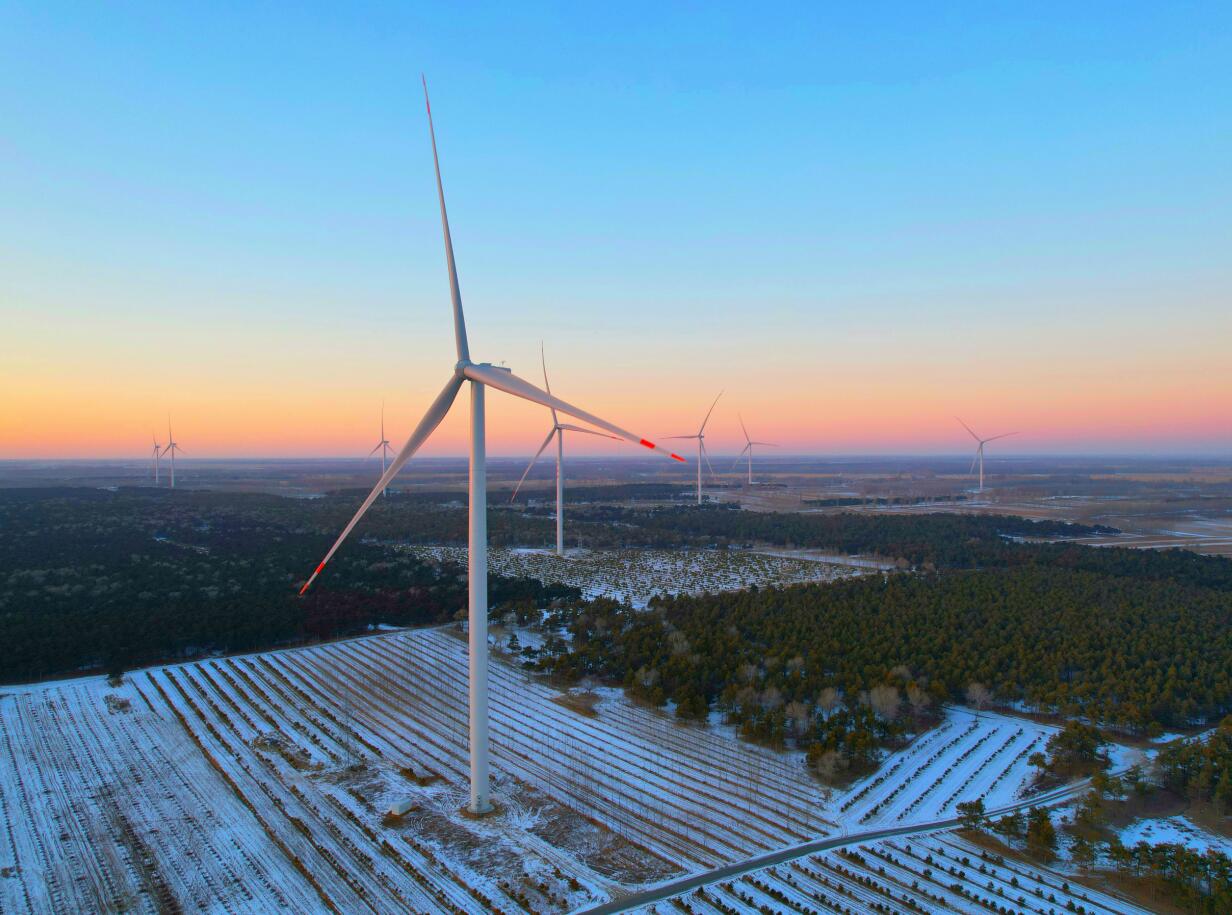 遼寧康平100兆瓦風(fēng)電項目全容量并網(wǎng)發(fā)電