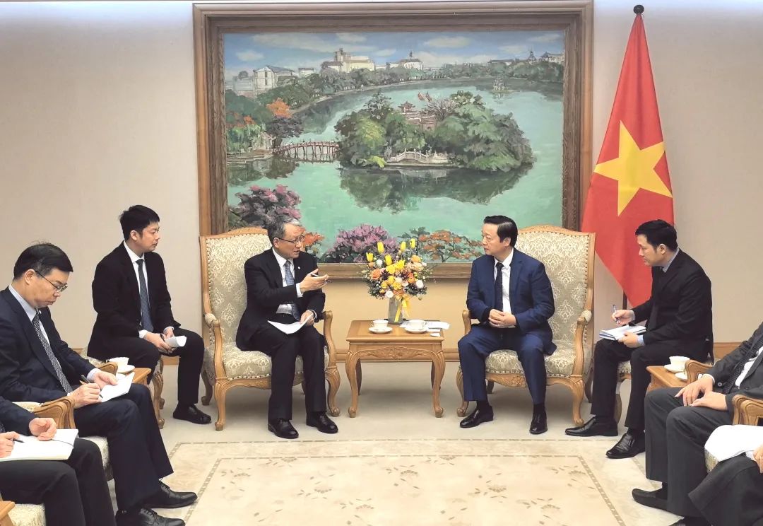 中國(guó)電建黨委副書記、總經(jīng)理王斌拜會(huì)越南副總理陳紅河