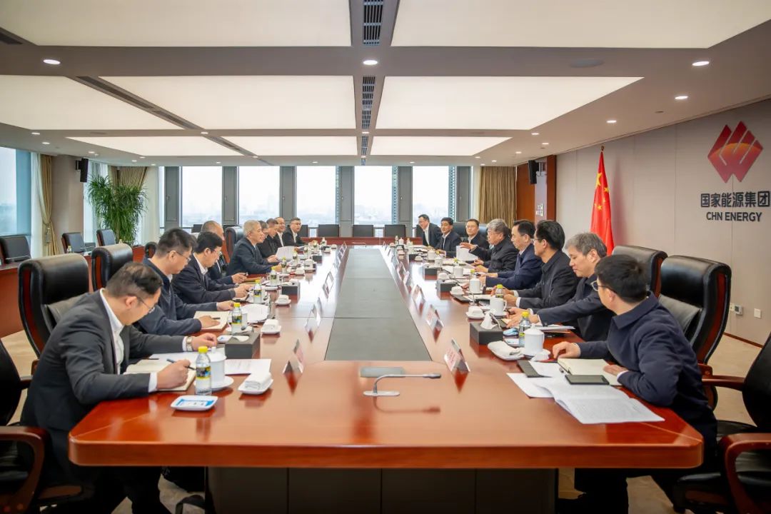國(guó)家能源集團(tuán)黨組書記、董事長(zhǎng)劉國(guó)躍會(huì)見(jiàn)中國(guó)一重黨委書記、董事長(zhǎng)徐鵬