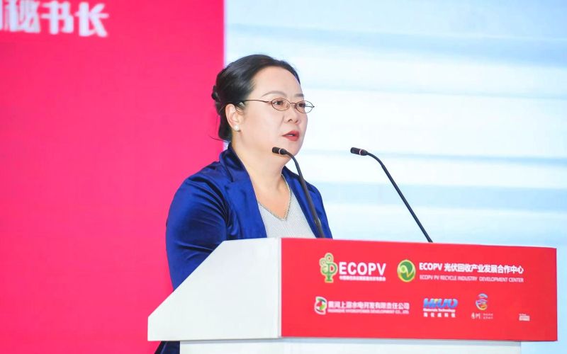 中國綠色供應(yīng)鏈聯(lián)盟呂芳：光伏回收高峰在即，責(zé)任主體有待明確