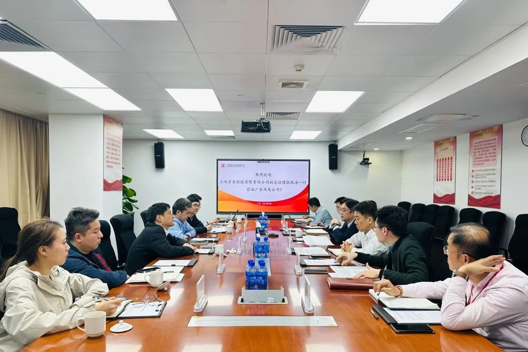 三峽資本與廣東風(fēng)電、深圳能源座談