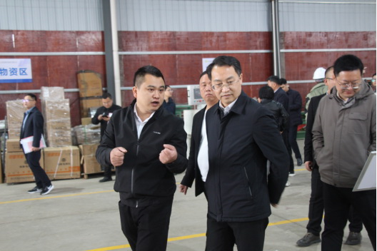 工業(yè)強(qiáng)縣，企業(yè)擔(dān)當(dāng)，縣領(lǐng)導(dǎo)調(diào)研考察江西宏駿