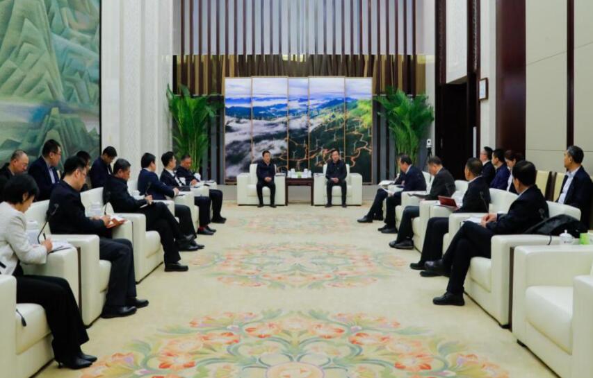 國家電投黨組書記、董事長劉明勝會見遼寧省委常委、沈陽市委書記王新偉