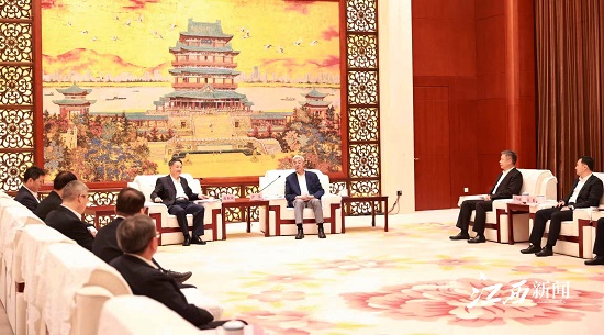 華能集團(tuán)黨組書記、董事長(zhǎng)溫樞剛拜會(huì)江西省委書記尹弘