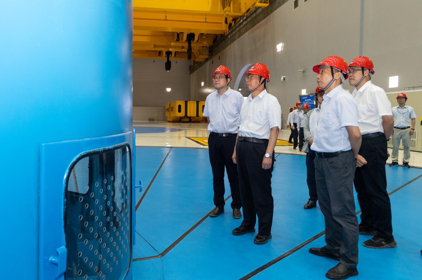 三峽集團(tuán)董事長(zhǎng)、黨組書記劉偉平赴向家壩、溪洛渡水電站調(diào)研