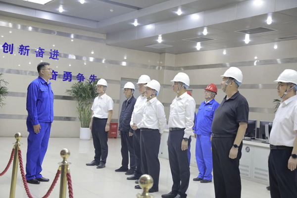 國(guó)務(wù)院國(guó)資委黨委委員、副主任茍坪到新疆華電喀什熱電公司宣講黨的二十屆三中全會(huì)精神并調(diào)研