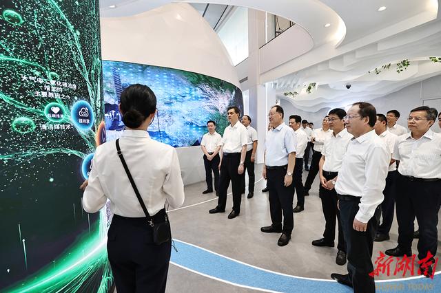 湖南省委副書記、省長毛偉明調(diào)研新型電力系統(tǒng)建設(shè)情況