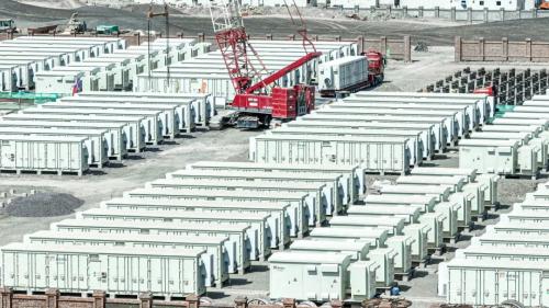 中國首個(gè)GWh級儲(chǔ)能項(xiàng)目，海博思創(chuàng)在荒漠建立起“綠色長城”