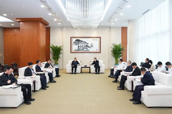 華能集團總經(jīng)理、黨組副書記張文峰會見甘肅省副省長王鈞