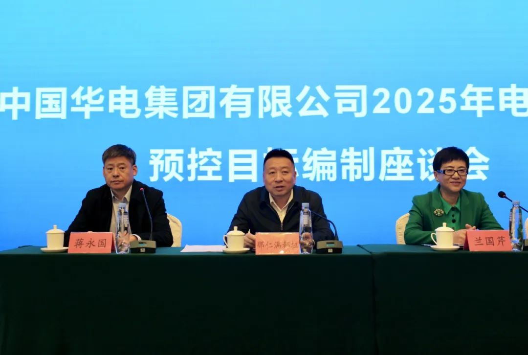 華能集團2025年電、熱量預(yù)控目標(biāo)編制座談會在呼和浩特召開