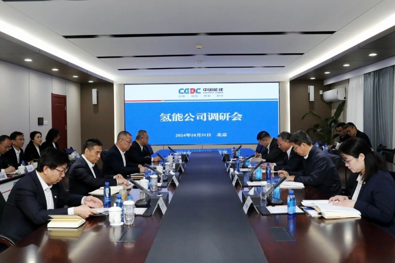 中國(guó)能建黨委副書(shū)記、總經(jīng)理倪真到氫能公司調(diào)研