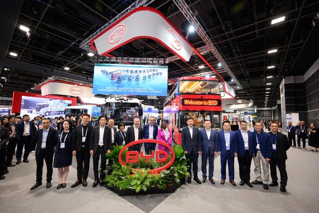 比亞迪攜T9R 電動(dòng)重卡亮相SITCE，深度開拓亞太市場新征程