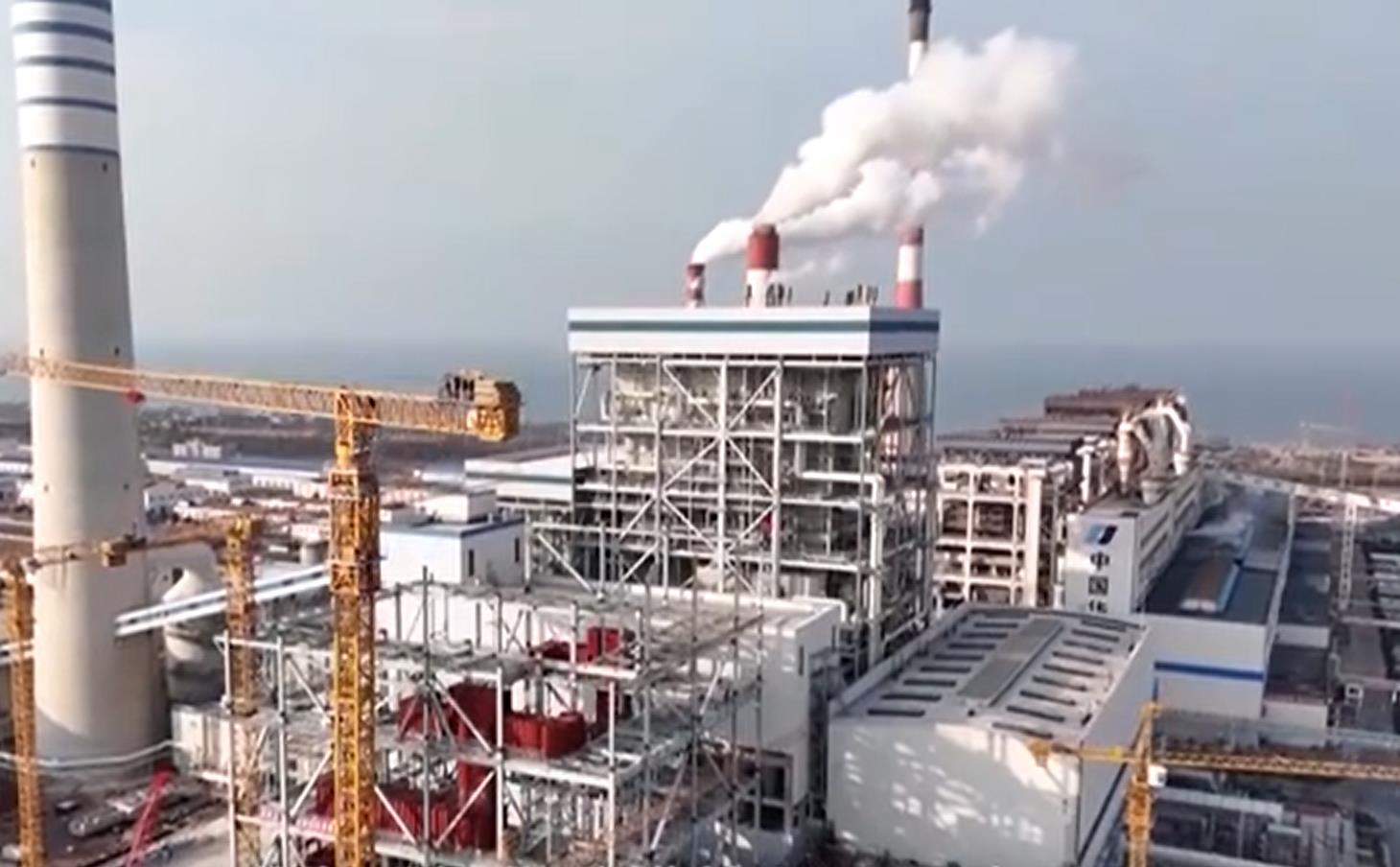 華電龍口四期2×66萬千瓦熱電聯(lián)產項目第二臺機組建設加速推進