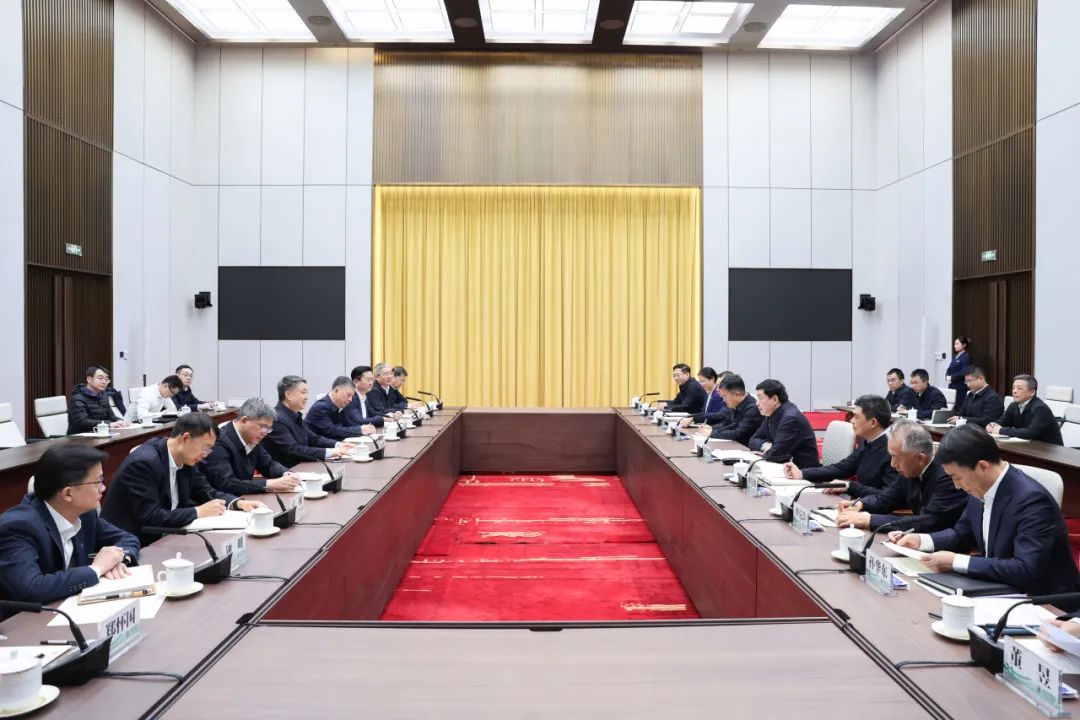 溫樞剛張文峰與國家電網董事長張智剛、總經理龐驍剛會談