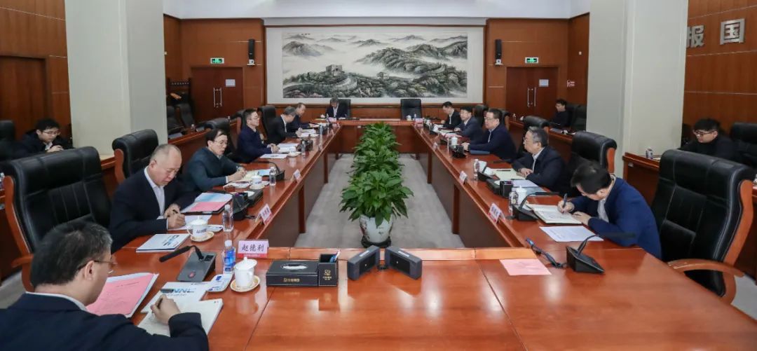 中核集團(tuán)會(huì)見中國(guó)一重董事、總經(jīng)理、黨委副書記呂智強(qiáng)一行