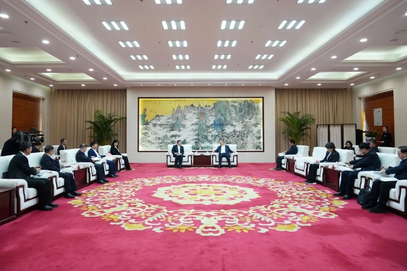 中國能建黨委書記、董事長宋海良拜會安徽省委副書記、省長王清憲