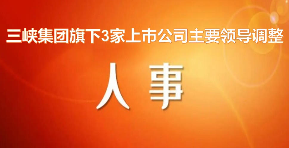 電力央企密集調(diào)整旗下上市公司領(lǐng)導(dǎo)層！